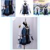 Genshin Impact Sucrose Cosplay Kostüm Hut Ausgefallene Kleider Outfits Halloween Hochwertiges Exquisit Gestaltetes Kostüm Set
