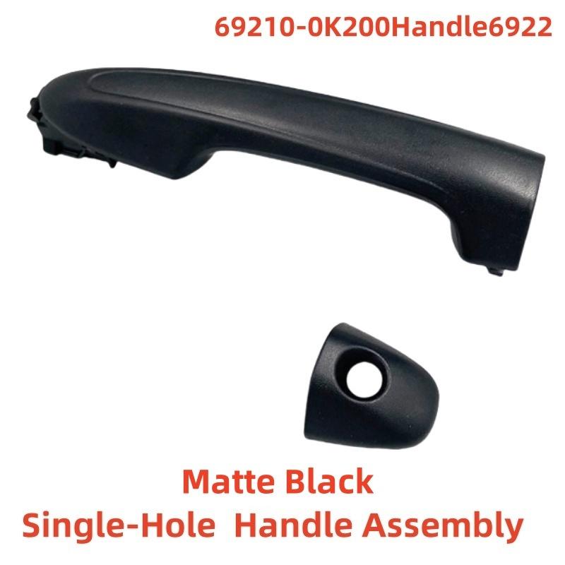 69210-0K200 Handle 6922 Chrome Accessories Tools For Toyota Hilux Revo 2015 2016 2017 2018  Glossy Black Handle Assembly