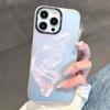Schmetterlings-Telefonhülle für iPhone 13 12 11 15 Pro 14 Pro Max XR XS X 7 8 14 15 Plus SE SE2 SE3 Silikon-Soft-Gradient-Laser-Abdeckung