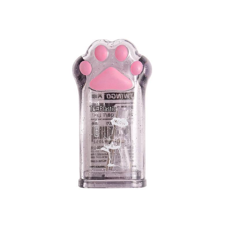Cute Cat Paw Pencil Sharpener for School Kids - Girly Design
