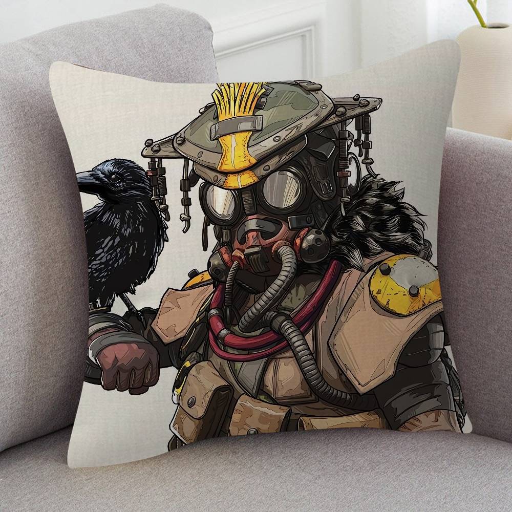 Game Apex Legends Cute Cartoon L Game Cushion Cover Pillowcase Upholstery Sofa Throw Pillow Home Decor Pillowcas