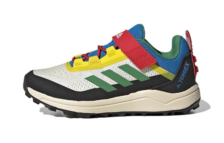

Adidas Terrex Agravic Flow Abrasion Resistant Low top Kids Running Shoes Black White Yellow Kids GY0074 32
