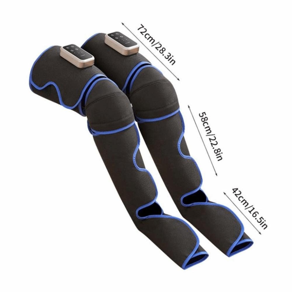 3-Mode Air Compression Leg Boots with Heat Air Wave Airbag Massager  The Elderly