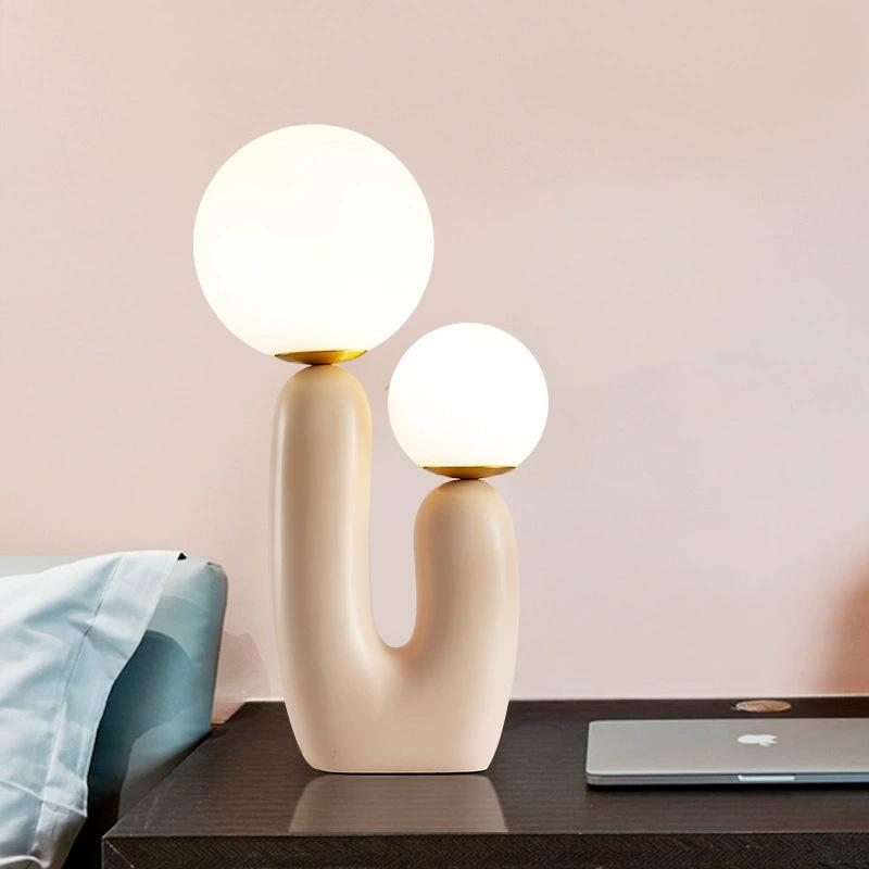 Nordic Art Designer Bedside Table Lamp for Living Room or Bedroom Decor
