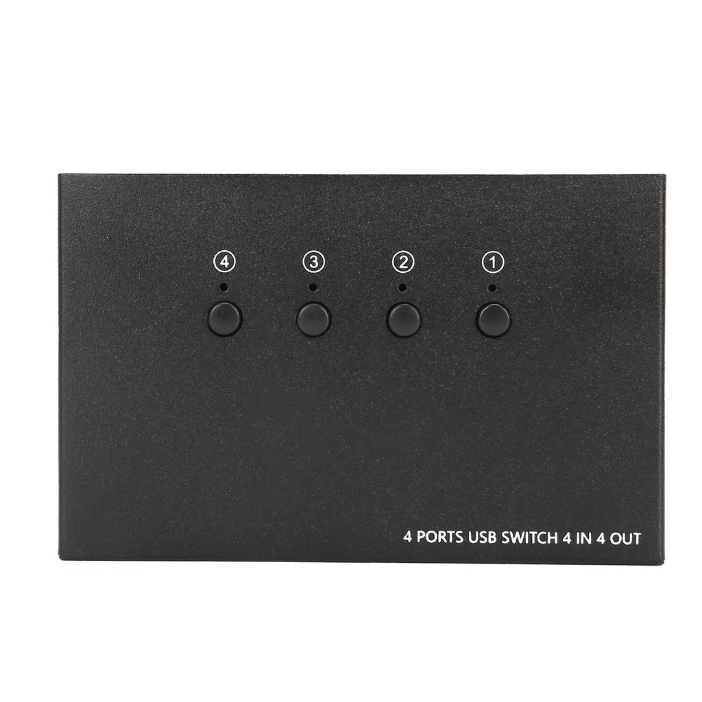 USB Switcher Printting Sharer Keyboard and Mouse Computer Supplies 4 Imports 4 Exports