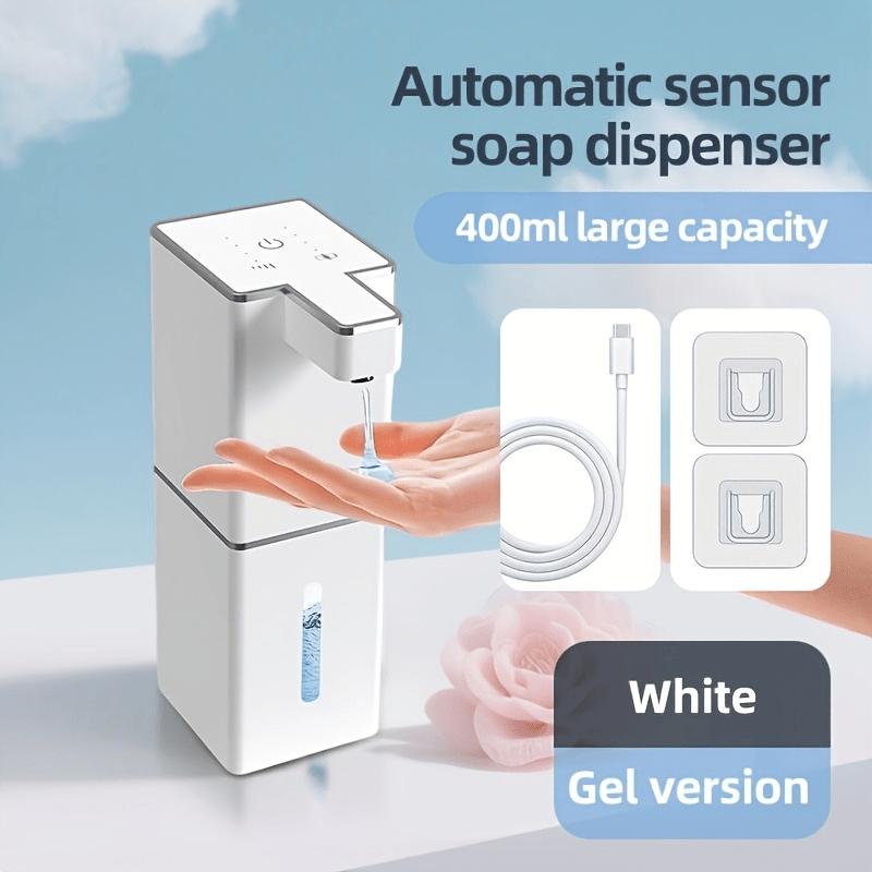 

400ml USB Rechargeable Automatic Sensor Soap Dispenser Touchless Foam Machine for Bathroom Kitchen 1 piece pack