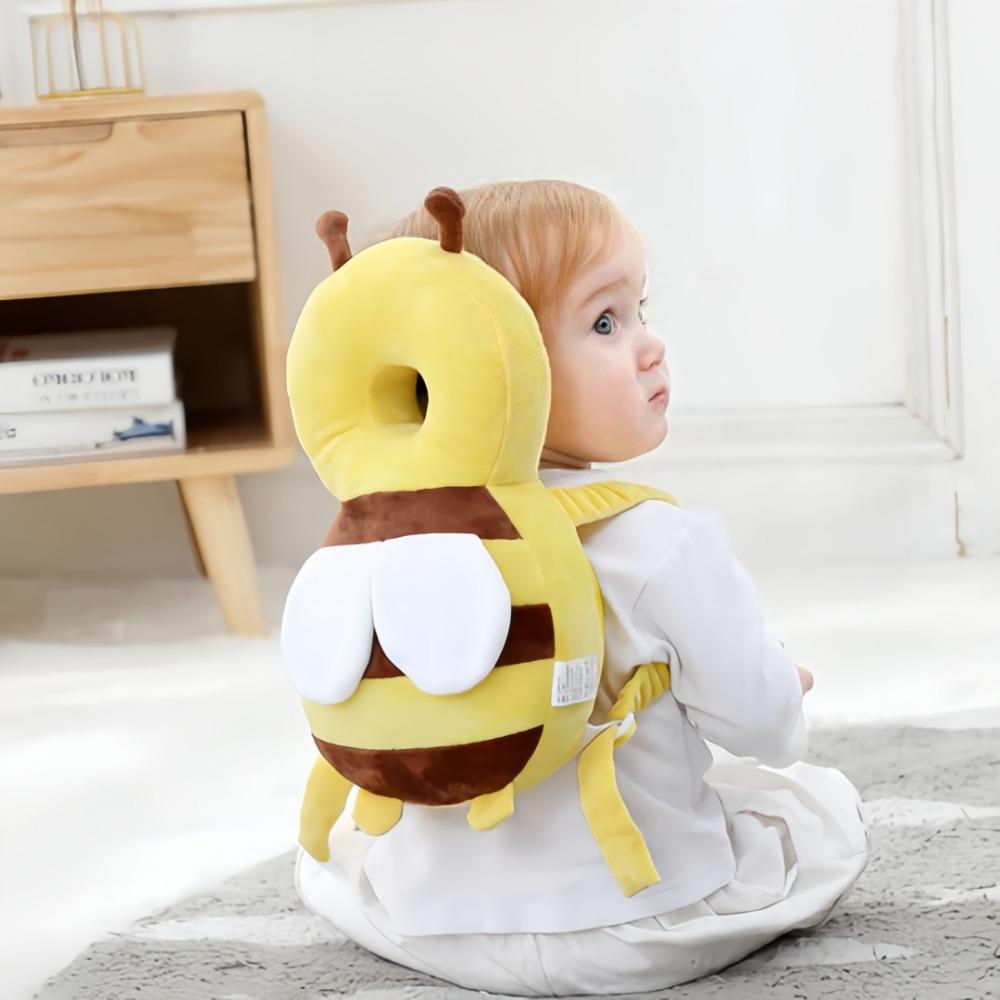 Little Bee Baby Head Protection Pillow Breathable Anti Fall Hat Suitable For Young Children'S Head Safety Cushion Protector Tool