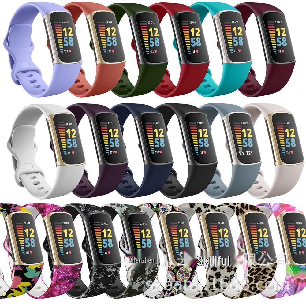 Tištěný řemínek pro náramek Fitbit Charge 6 & Charge 5
