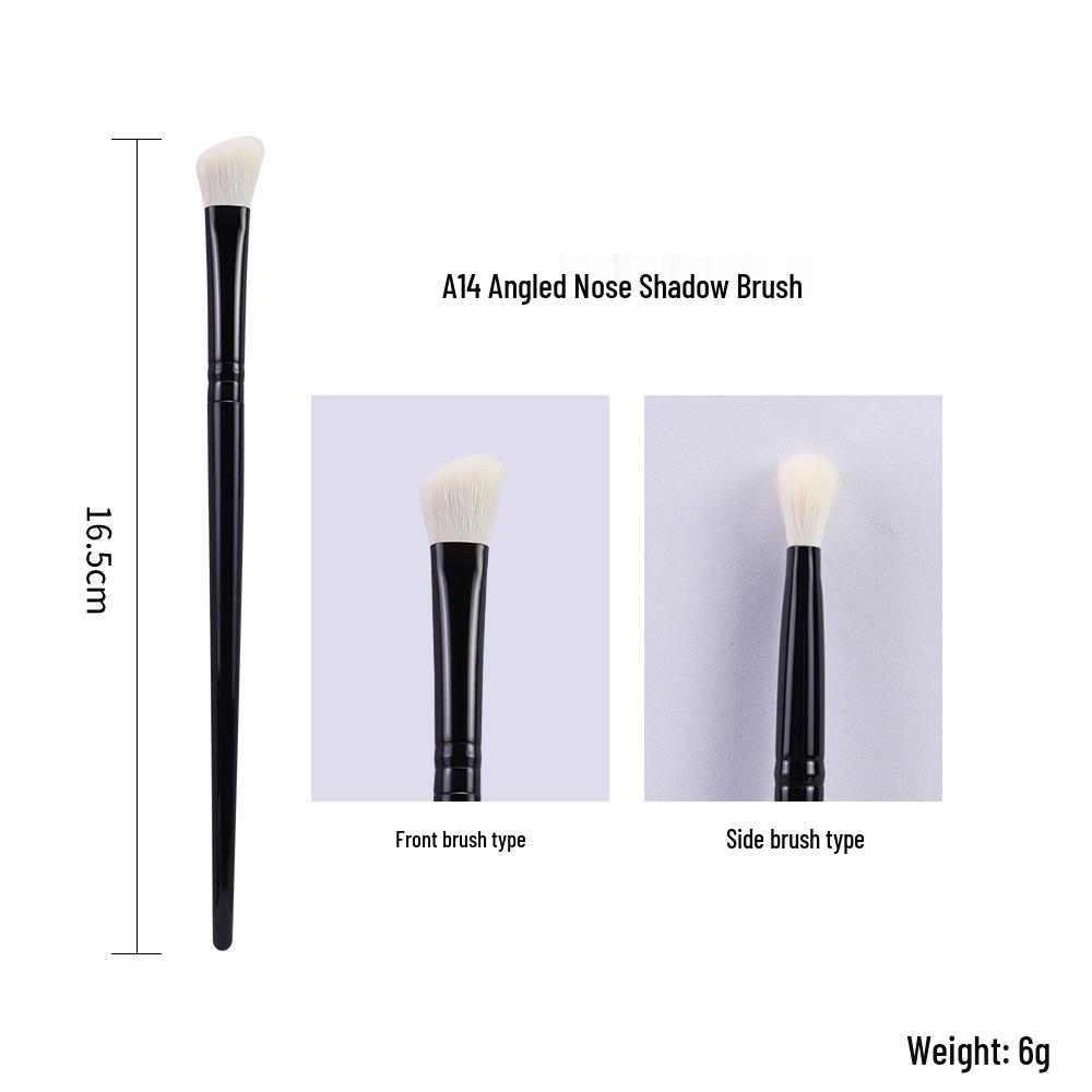 Ziye Série Starlight: Sada černých štětců na make-up Soft-Hair - Přizpůsobitelná, Skladem