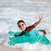 Galleggiante Gonfiabile Piscina a Forma di Orso PVC Tavola Galleggiante Portatile Tavola da Surf Gonfiabile Estate Spiaggia