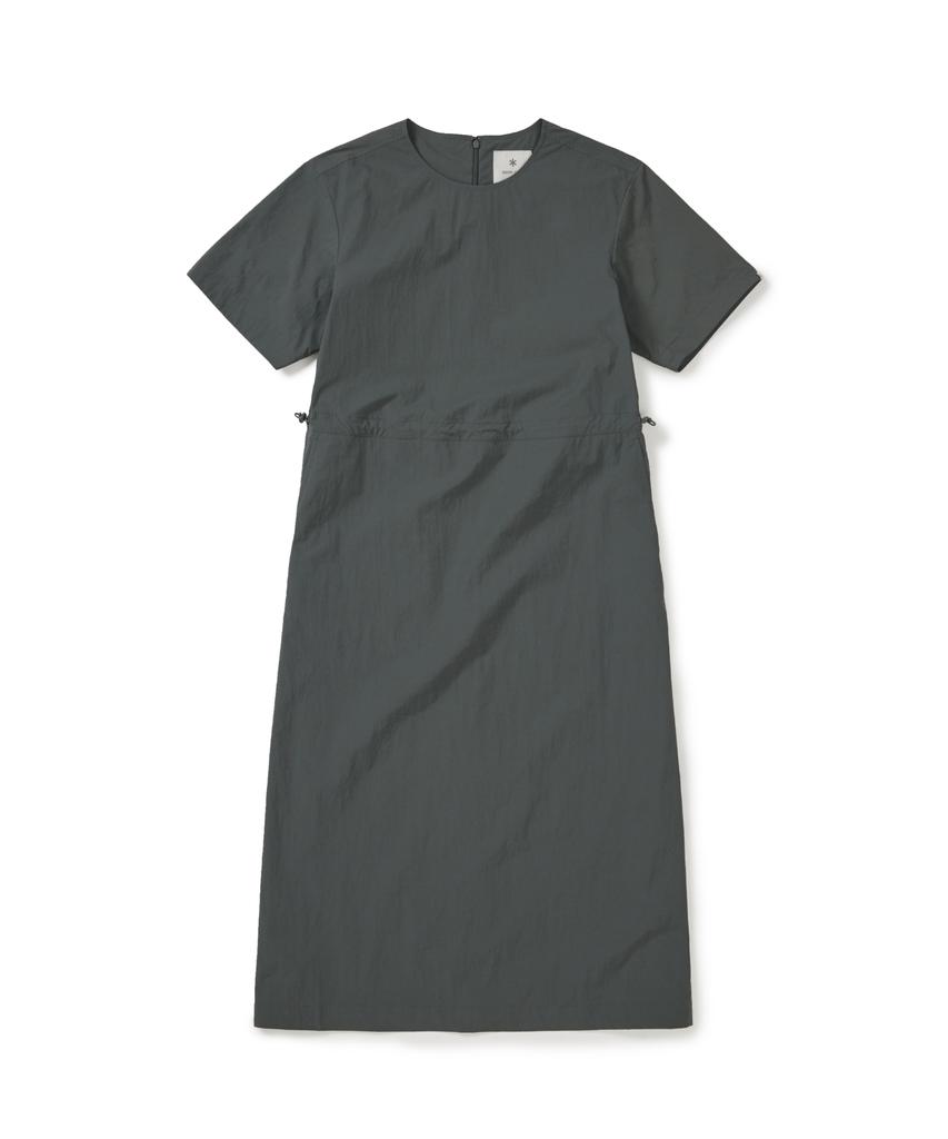 SNOWPEAK APPAREL Taslan Short Sleeve Dress (S26Mwlop53) Urban Green