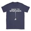 Men's T-Shirts Back To Speranza Flare Vintage 100% Cotton Tee Shirt Short Sleeve  T Shirt O Neck Clothing Plus Size
