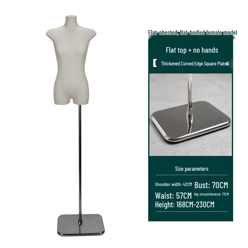 Korean-Style Women's Fabric-Wrapped Mannequin for Clothing Display