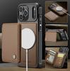 2 in 1 Detachable Business Magnetic Leather Wallet Solt Case  For iPhone 17 Pro Max 16 15 14 13 12 11 Plus 17air kickstand Cover