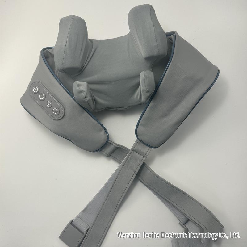 Cervical Vertebra Massager: Full Body Neck, Shoulder, and Waist Electric Heating Kneading Shawl English