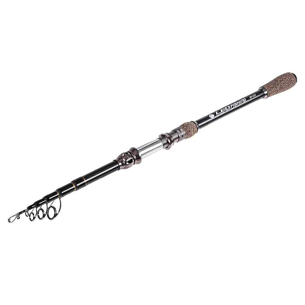 Telescopic Portable Sea Fishing Pole Ergonomic Handle Anti Movable Guide Ocean Boat Suitable Mini Fishing
