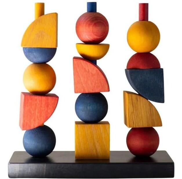 Конструктор деревянный Wooden Story Modern Y укладной