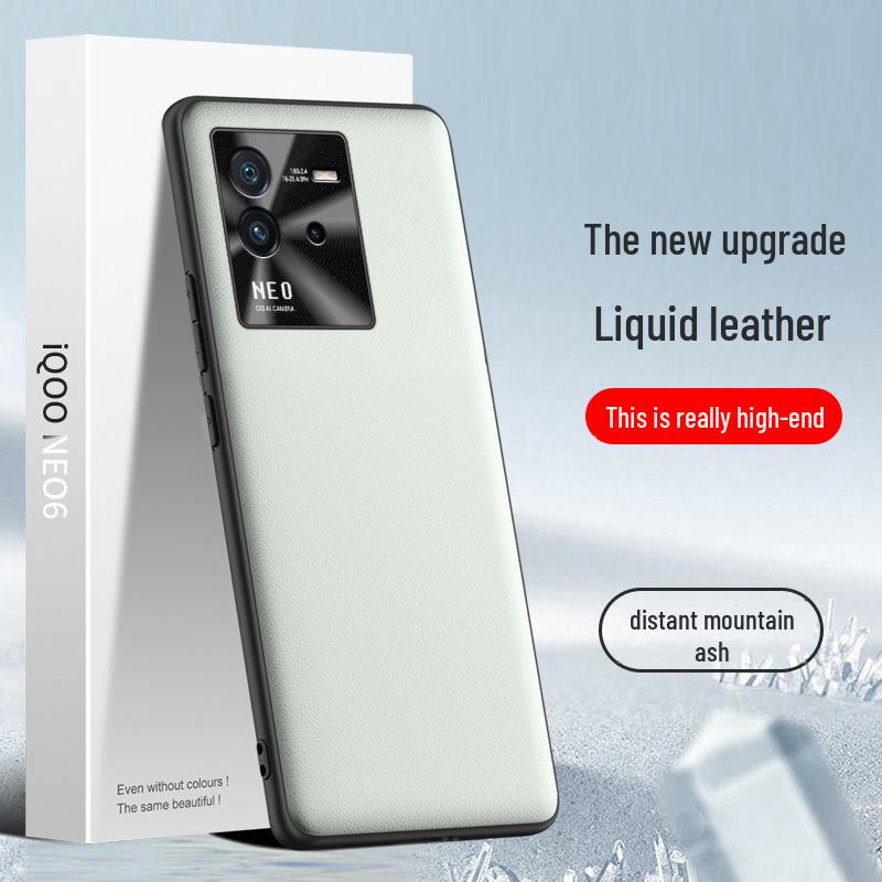 

Захисний чохол iQOO Neo6 зі шкіри рідини, проти падінь/забруднень, відправляється цілісним. iQOO Neo6