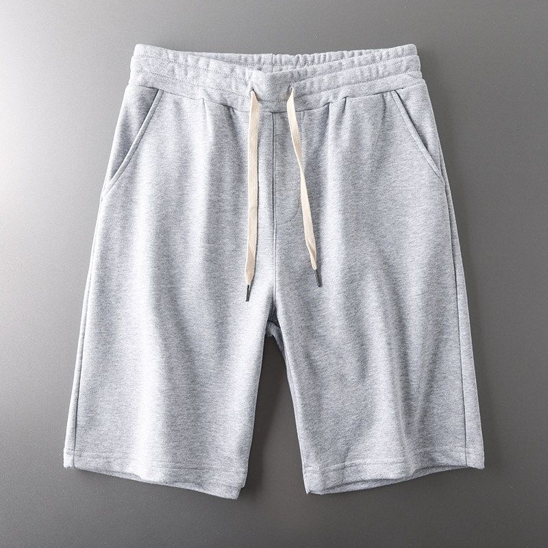 Trendy Cut Label American Terry Summer Menswear Shorts