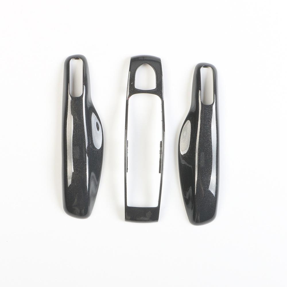 Für Porsche Achatgrau Schlüsselhülle Cayenne Macan911 Paramela 718/taycan Grau