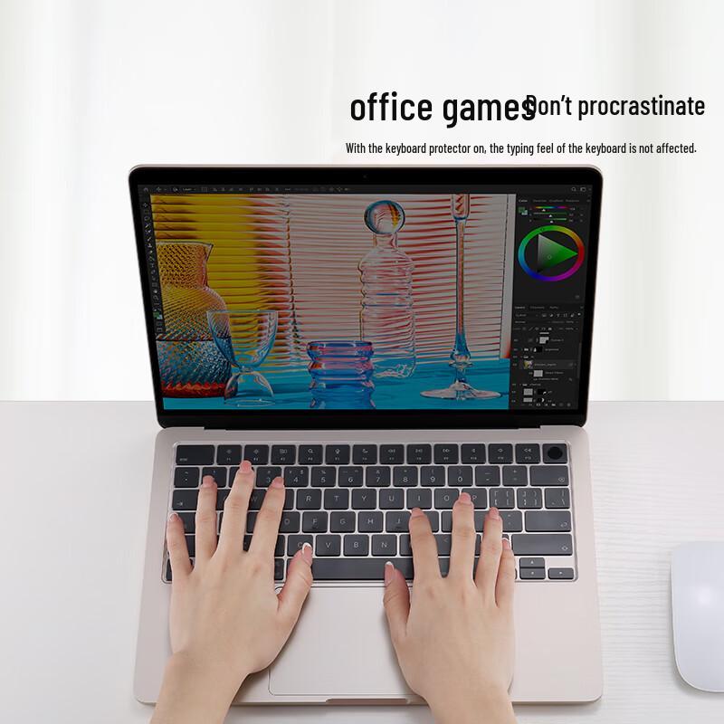 Jichuan Apple MacBook Ultra-Thin TPU Keyboard Cover
