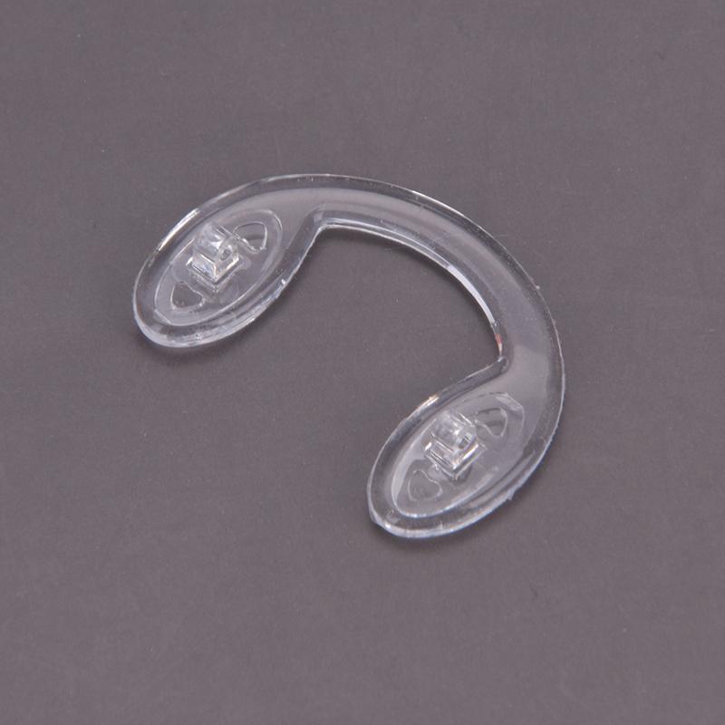 

10pcs U Shape Silicone Conjoined Eyeglass Soft Nose Pads For Glasses Anti-Slip Insert Nose Pad