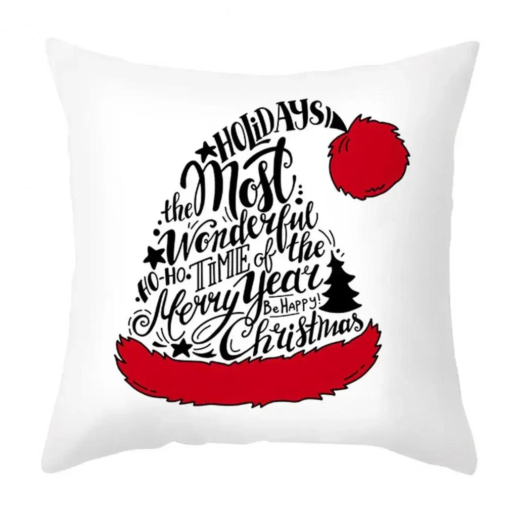

Рождественская наволочка, подушка, чехол для спальни, домашнего офиса 66x66cm