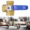 Robinet Sferic cu 3 Căi de 1 Inch Robinet Sferic Robinet Sferic din Cupru Pentru Apă Ulei Gaz