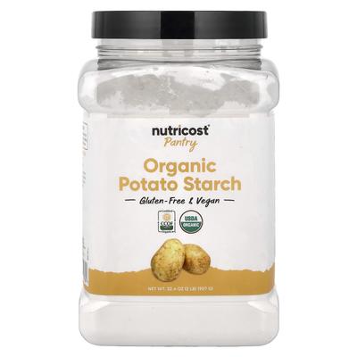 Nutricost Cămara, Amidon de Cartofi Organic, 32,4 oz (907 g)