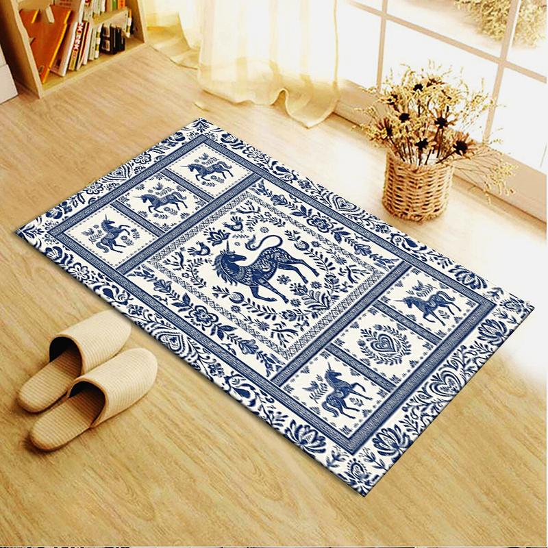 2025 New Unicorn Animal Carpet Rug for Living Room Bedroom Home Sofa Decoration,Kids Play Non-slip Floor Mat141