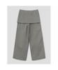 8seconds Cotton Modified Skirt Pants Gray
