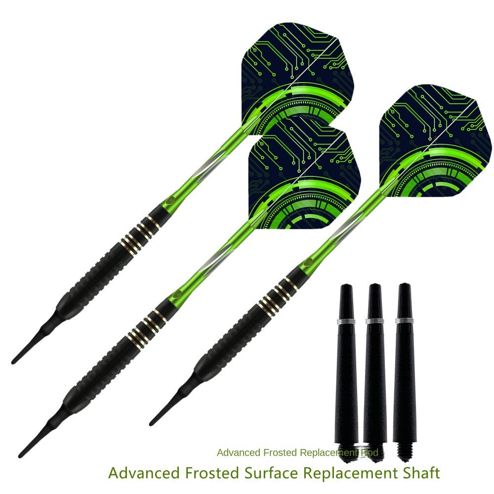 Soft Tip Darts Set Aluminum Shaft Professional Darts Plastic Tip Sets 2BA Replacement Tips