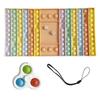 Popular Stress Relief Flip Squishy Hand Top Game Creative Bubble Squeeze Push Pop Fidget Push Pop Pop Bubble Stress Relief Intelligence Suitable for