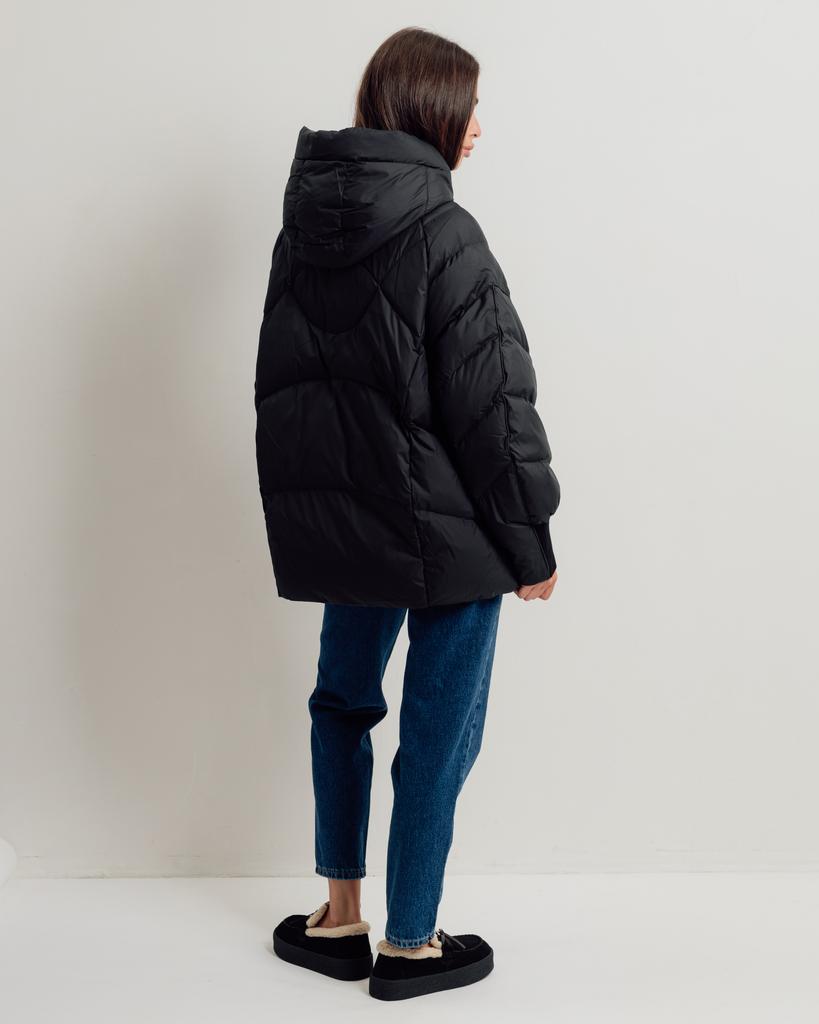 Winter Jacket Clasna 25667 S Black