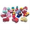 6Pcs/set Pull Back Car Set Party Favors Mini Inertial Engineering Vehicles for Kids Gifts Cartoon Cute Style Play Vehicles TMZ