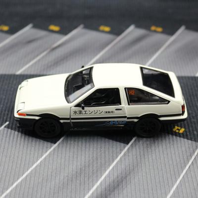 1:37 Alloy Car Toyota AE86 New Energy Car Children's Toy Back To Open The Door