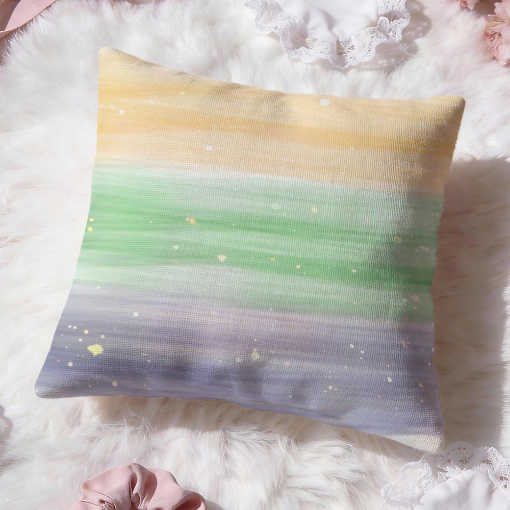 Pure color blending Cushion Cover Premium Comfort Reversible Pillow Cove Two in One Design for Any Room Car Interior