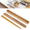 Wooden Chopsticks Portable Environmental Friendly Student Travelling Tableware Gift Set