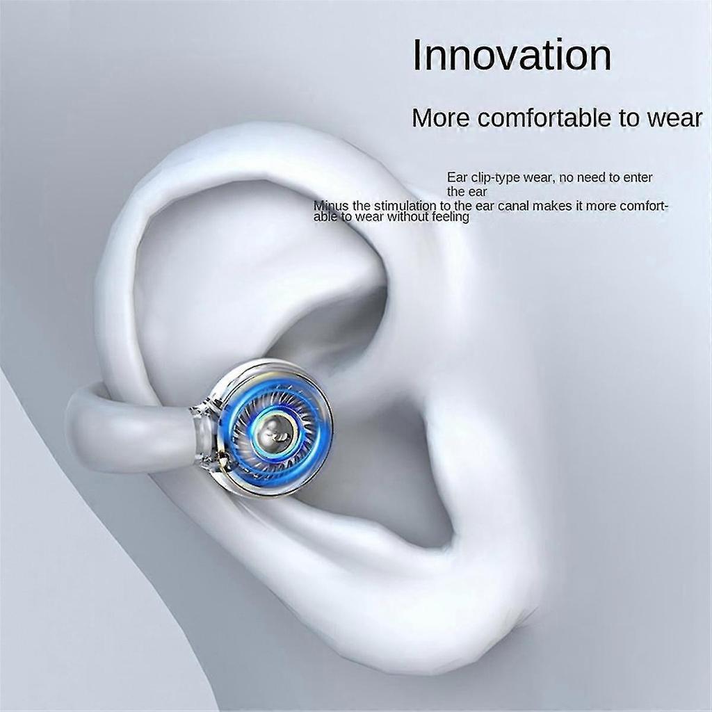 Bluetooth Headphones, Digital Display, White