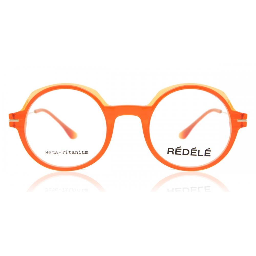 

Redele Falco 6 Unisex Eyeglasses Orange Yellow/48-23-150