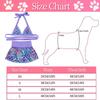 INS Dog Bikini Swimsuit Girls' Dog Beach Dressing Tutu Dresses Dog Bathing Suit Designed for Small Medium Puppies Summer Puppy Pet Outfits