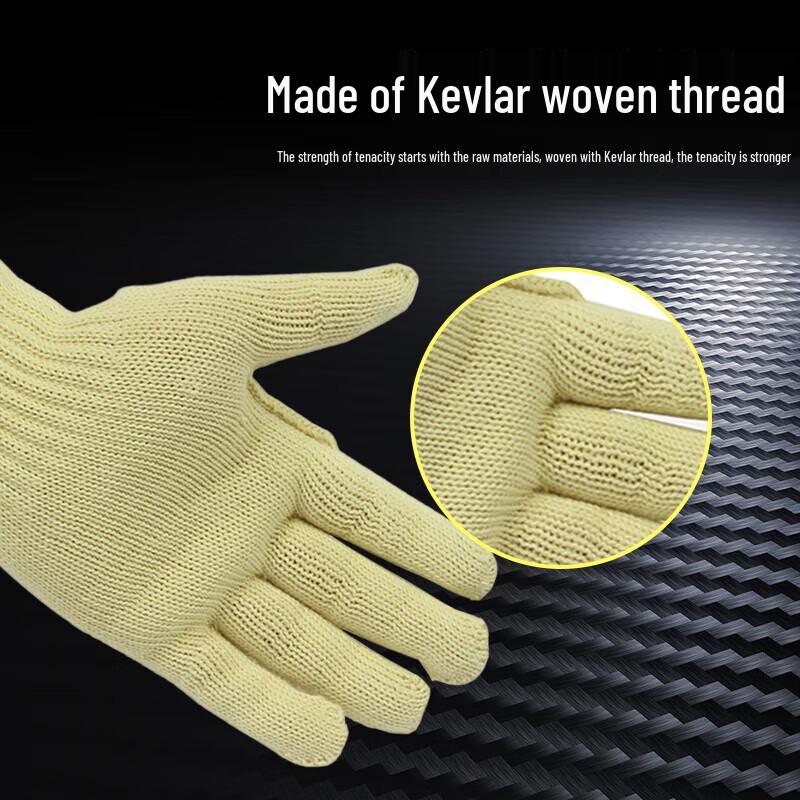 Junyu SF7032 Kevlar Level 3 Cut-Resistant Work Gloves