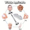 1/2/3 Piece Stainless Steel Facial Roller and Gua Sha Massage Tool Set Metal Beauty Tools for Body, Face, Neck and Eyes
