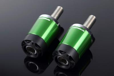SSK Heavy Weight Handlebar End Slider Long Type Green (S1000RR 2009-2016) (HP4 2012-2014) ABEBL01DG