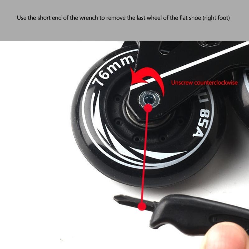 1Pc Inline Skate Roller Brakes Stopper Replacement Skate Roller Skate Brakes Block Adults Kids Inline Skate Part