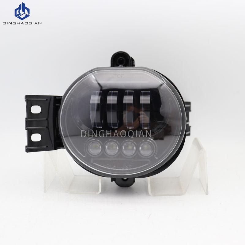 LED Fog Lights for Dodge Ram 1500 2002-2008 2500/3500 2003-2009 Durango Truck 2004-2006 with Angel Eye Fog Lamp Waterproof 12V