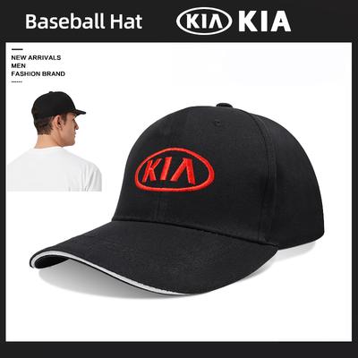 Kia Casquette de Baseball Brodée Hommes Femmes Réglable Casquette de Loisirs Pour KIA K5 Sorento Ceed Sportage Carnival Stinger Forte Niro Soul