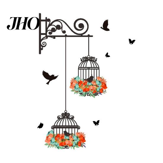 Birdcage Kids Room Bedroom Living Wall Sticker DIY Art Decals Home Decor
