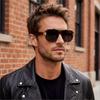 Double Bridge Pilot Shades Men 2026 New ArrivalHigh Quality Outdoor Brand Design Sunglasses Women Stylish Driving Popular Shades