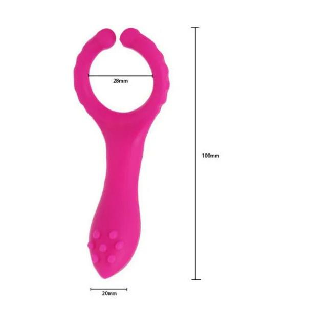 Cock G-spot Clitoris Stimulator Vibration Ring Clitoris Clip Adult Sex Toys Electric Male Penis Vibrator Ring Delay